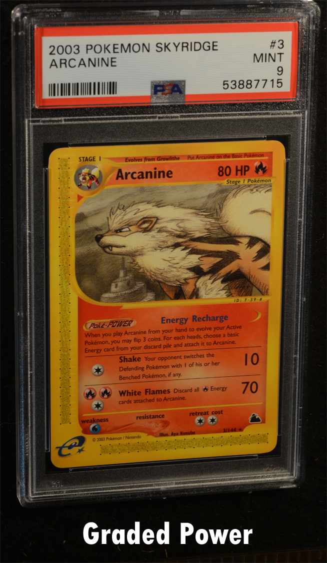Arcanine PSA 9 (7715) 3/144