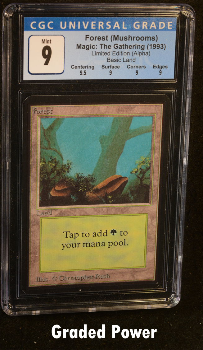 Forest (Mushrooms) CGC 9 Quad +