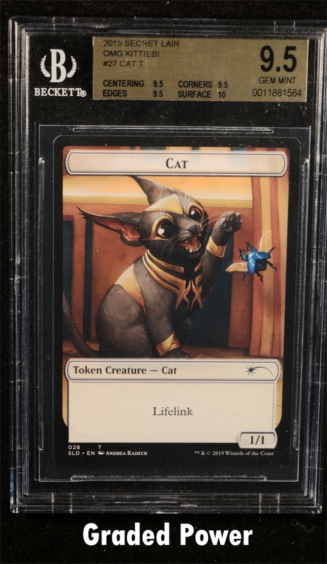 2019 OMG KITTIES! 9.5 Complete set 1 - Magic Graded Cards » Secret Lair -  Graded Power