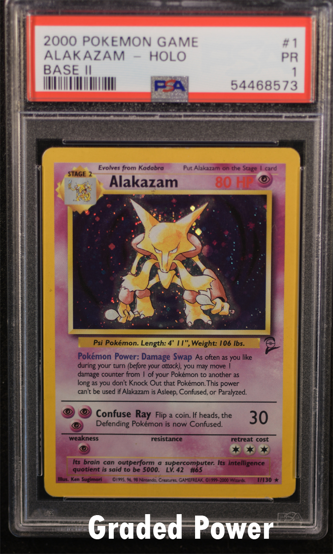 Alakazam PSA 1 HOLO (8573) 1/130