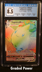 Togekiss VMAX CGC 8.5 Holo (7184) 191/185