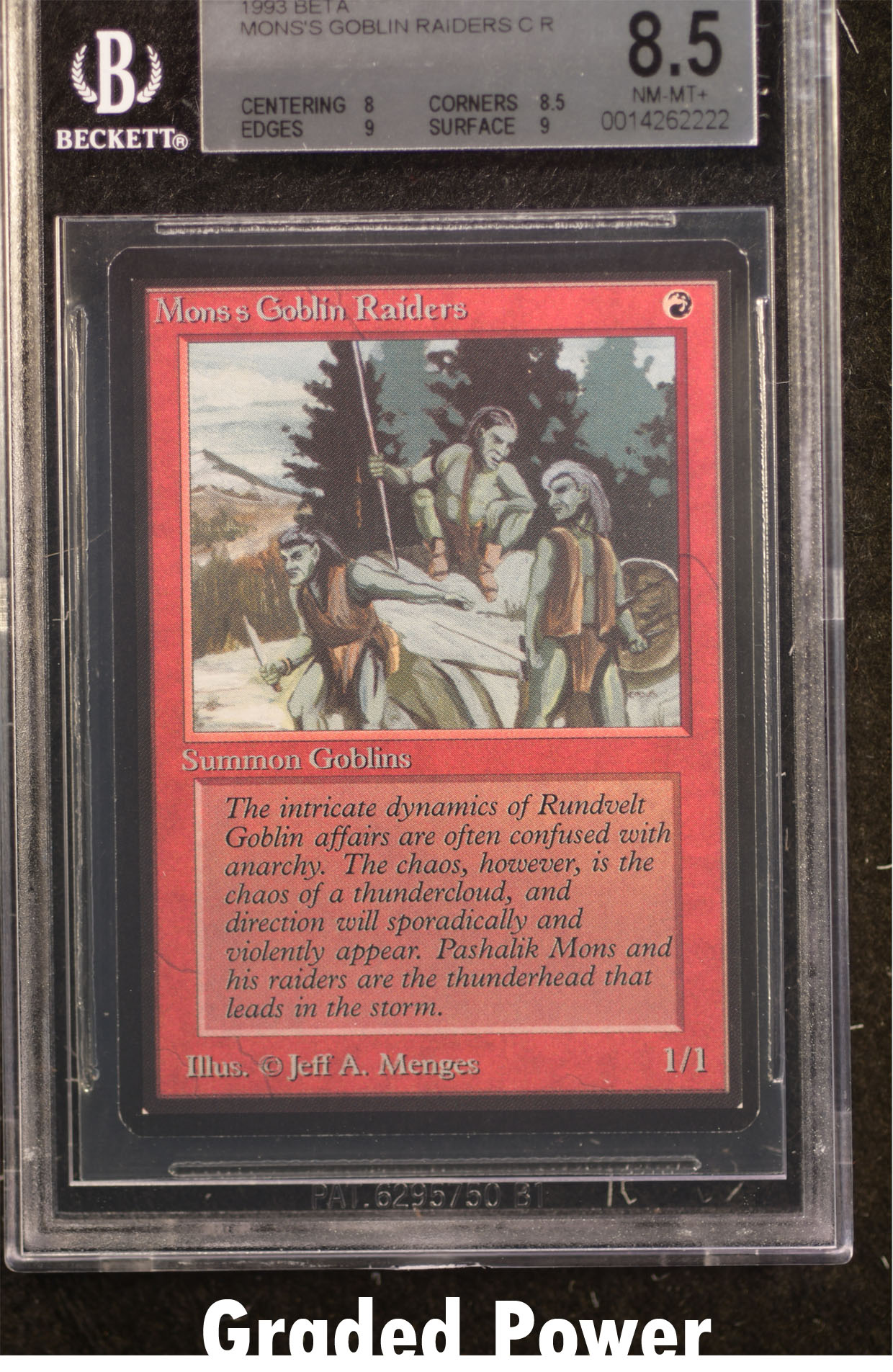 Monss Goblin Raiders BGS 8.5 (2222)