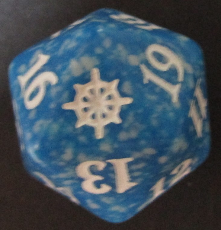 Ixalan 22mm Spindown Dice (Blue)