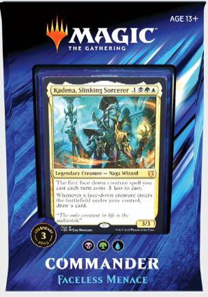 2019 Faceless Menace Commander Deck SEALED