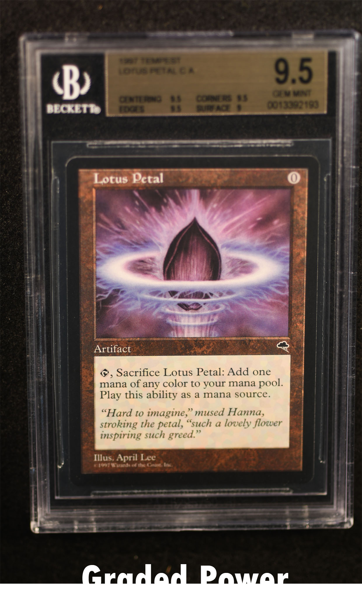 Lotus Petal BGS 9.5 (2193)