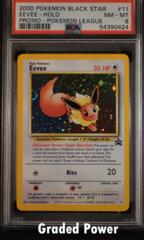 Eevee Black Star Promo PSA 8 HOLO #11