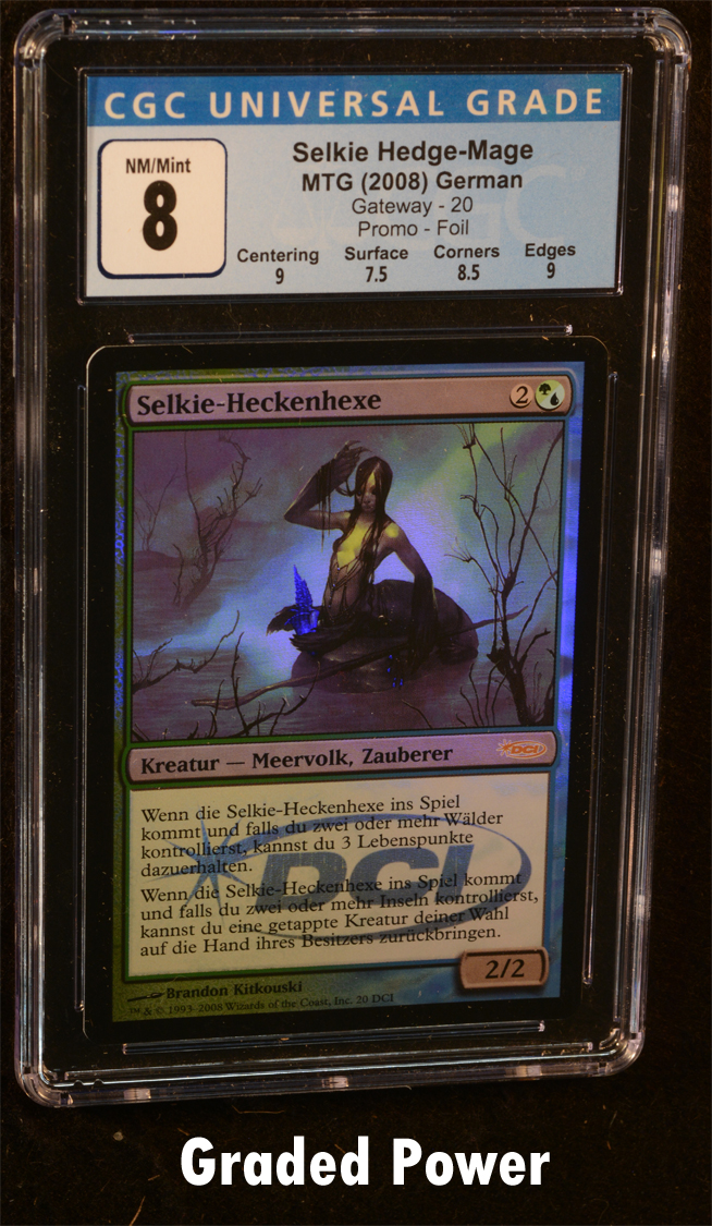 Selkie Hedge-Mage CGC 8 Foil (9032) GERMAN