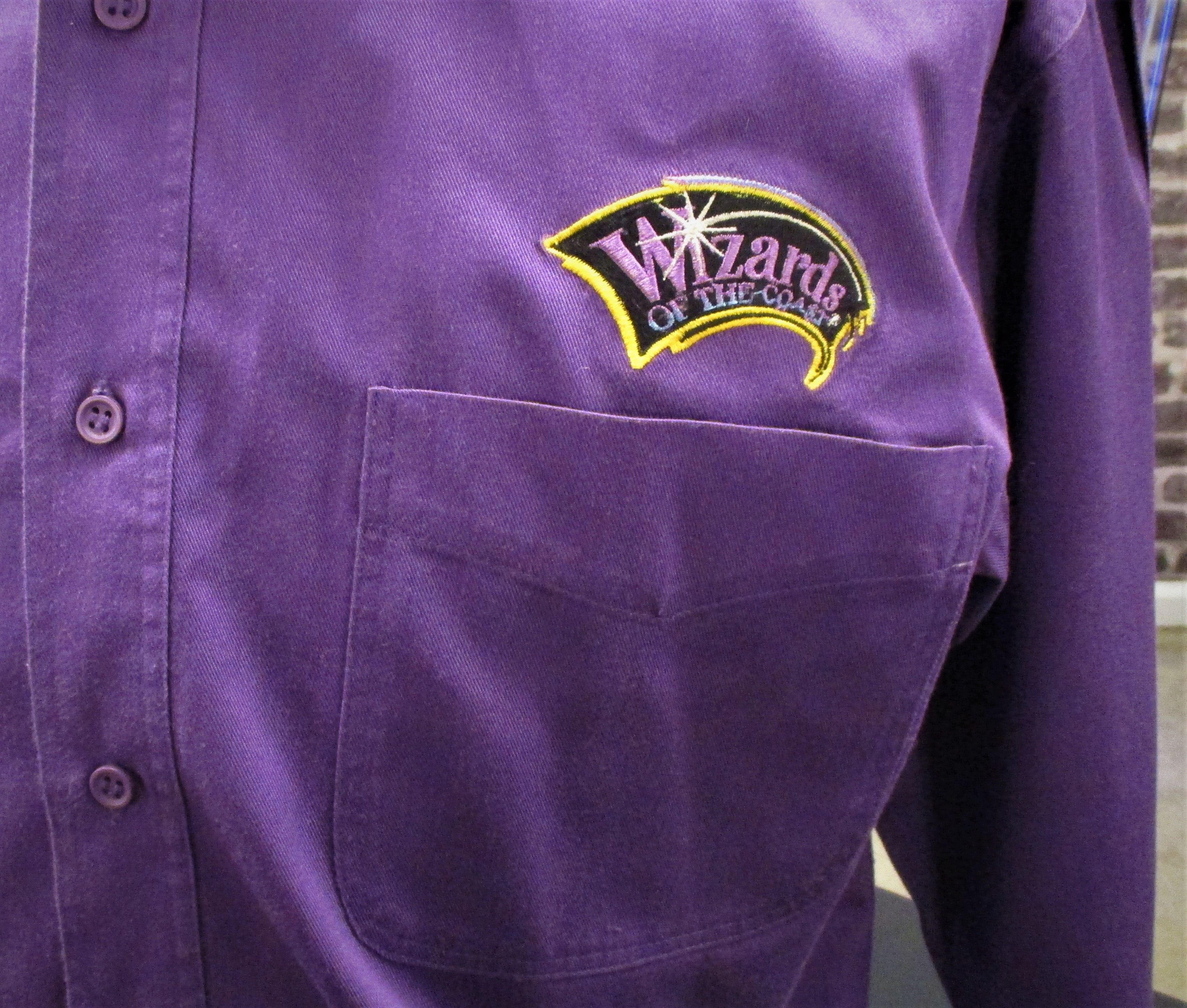 MTG Button Down Mens Small Purple Rare New