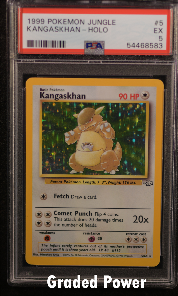 PSA online Kangaskhan 1st Edition Holo