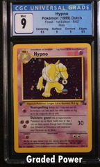 Hypno CGC 9 Quad++ Holo DUTCH (7002) 8/62