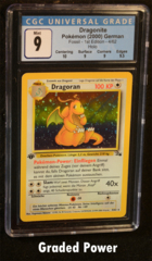 Dragonite CGC 9 Holo GERMAN (8132) 4/62