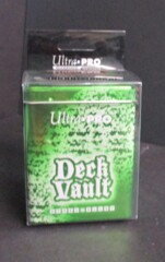 Ultra Pro Deck Vault Green Steel Alloy Deck Box NEW (JB)