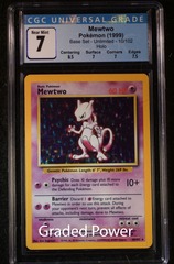 Mewtwo CGC 7 HOLO (1200) 10/102