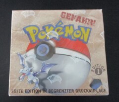Fossil 1st Edition, German, With Acrylic Display Guard (JB)