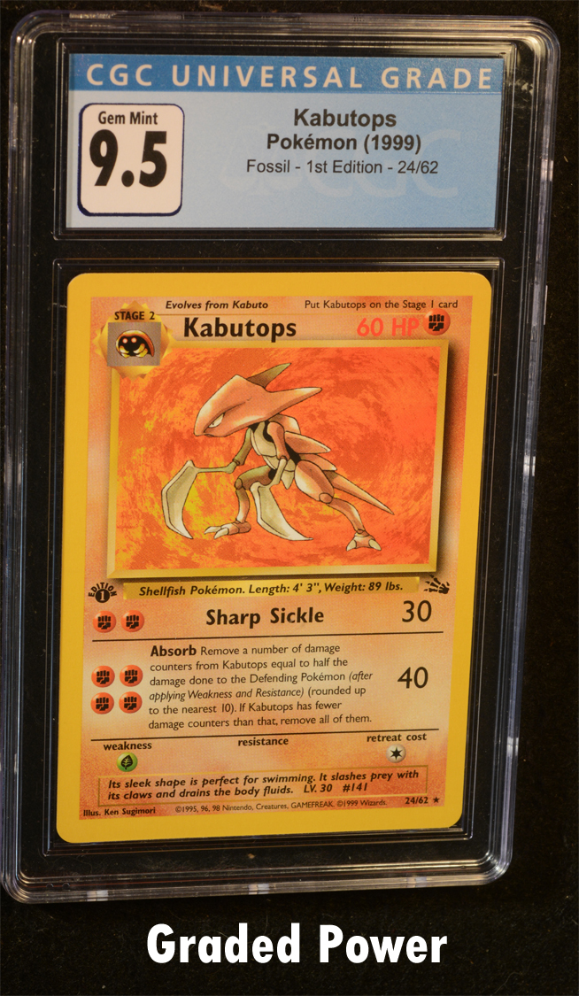 Kabutops CGC 9.5 (9111) 24/62