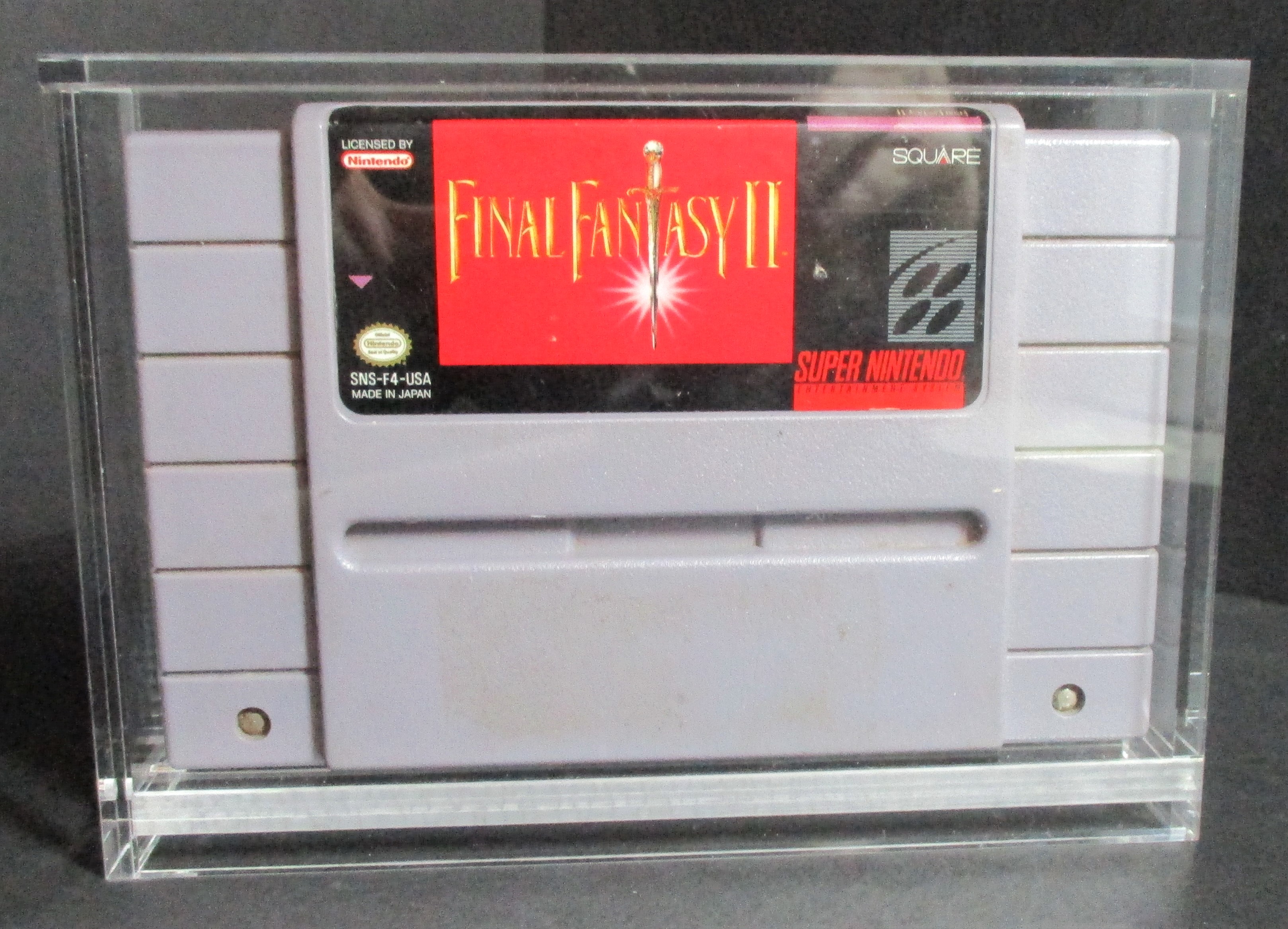 SNES Loose Cartridge Acrylic Display Guard (60033)