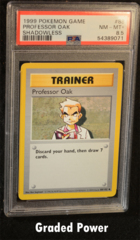 Professor Oak SHADOWLESS PSA 8.5 (9071) #88