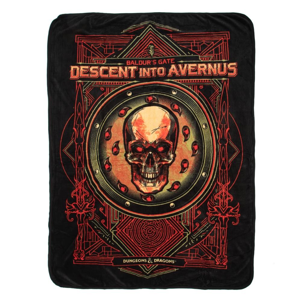Dungeons and Dragons Baldurs Gate Fleece Throw