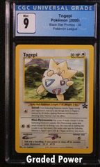 Togepi Black Star Promo CGC 9 (9195) #30