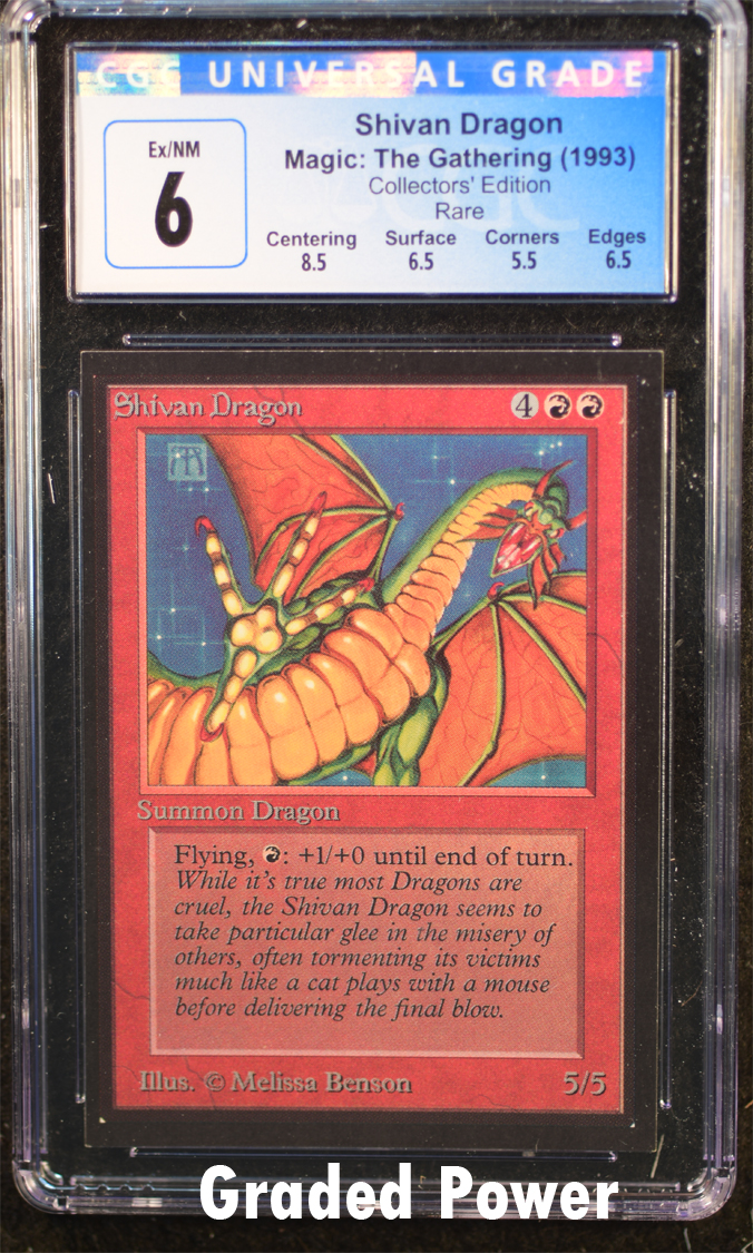 Shivan Dragon CGC 6 (6092)