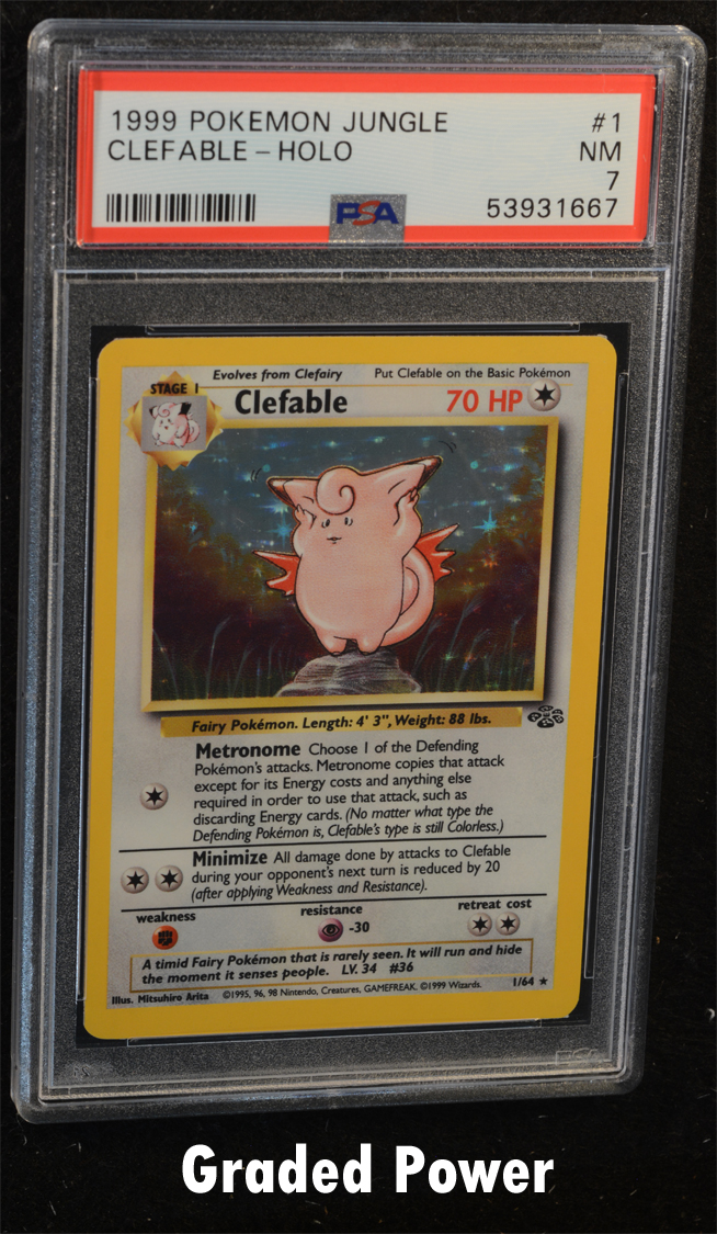 Clefable PSA 7 Holo (1667) 1/64