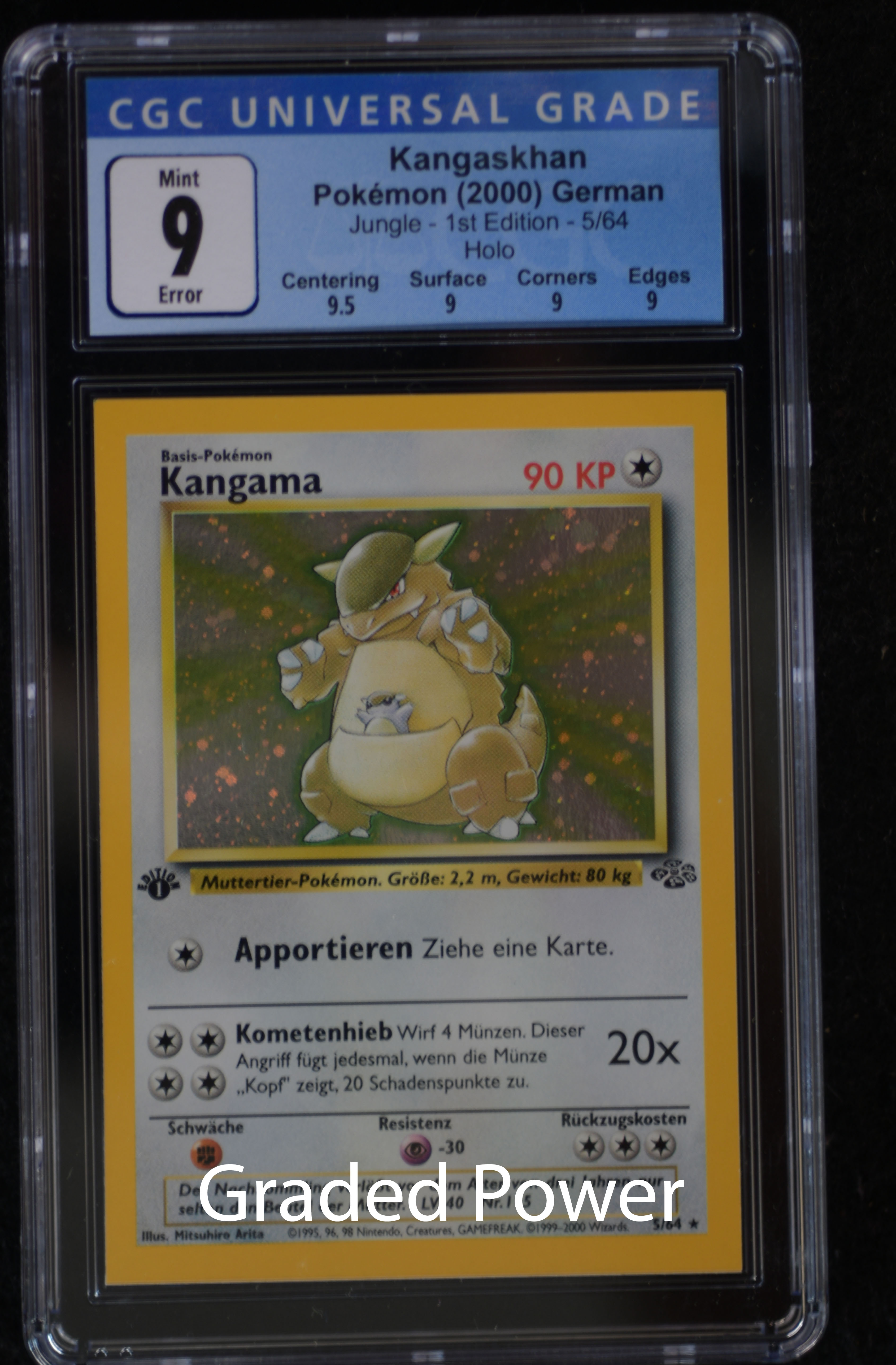 Kangaskhan 5/64 CGC 9