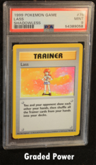 Lass SHADOWLESS PSA 9 (9058) #75