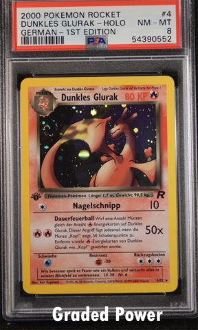 PSA 8 Dark Charizard Japanese store