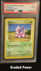 Nidoran SHADOWLESS PSA (9038) #56