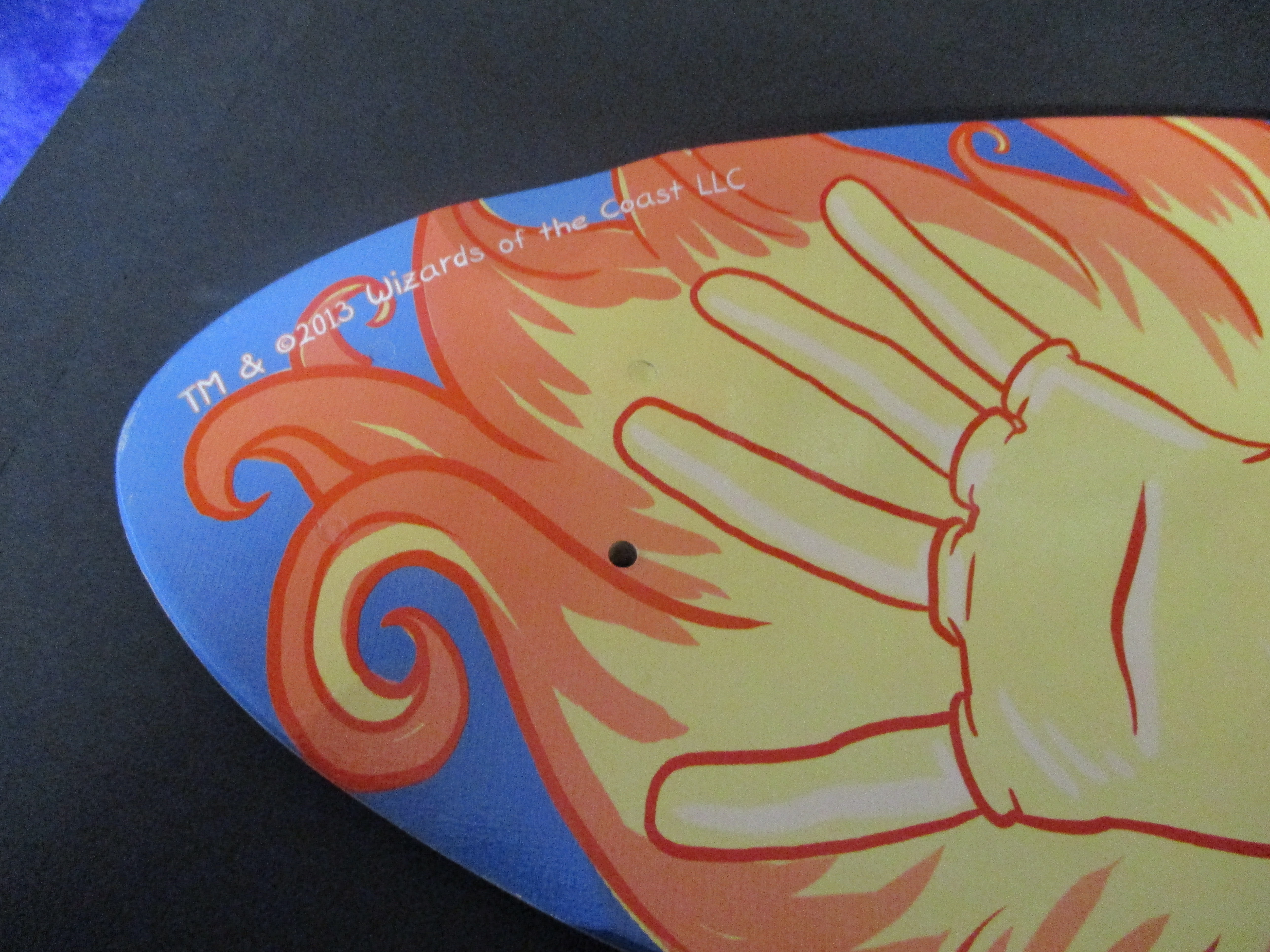 Chandra Longboard Deck Vans Warped Tour