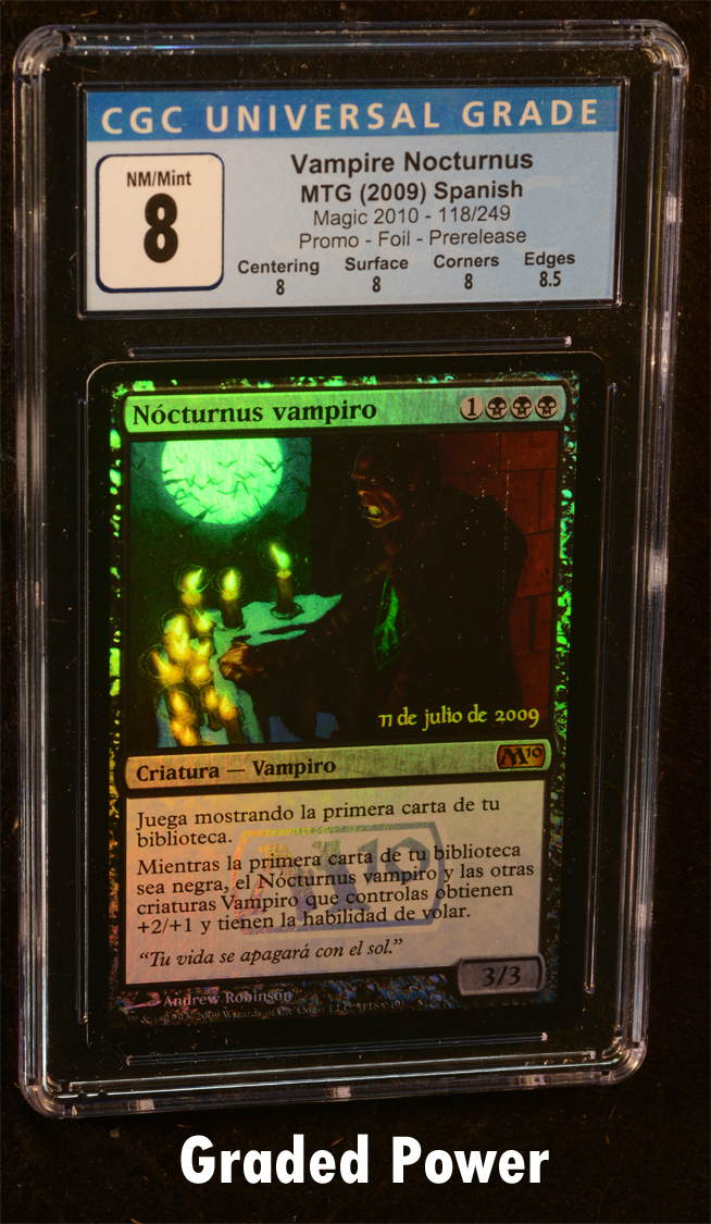 Vampire Nocturnus CGC 8 Foil (9046) SPANISH
