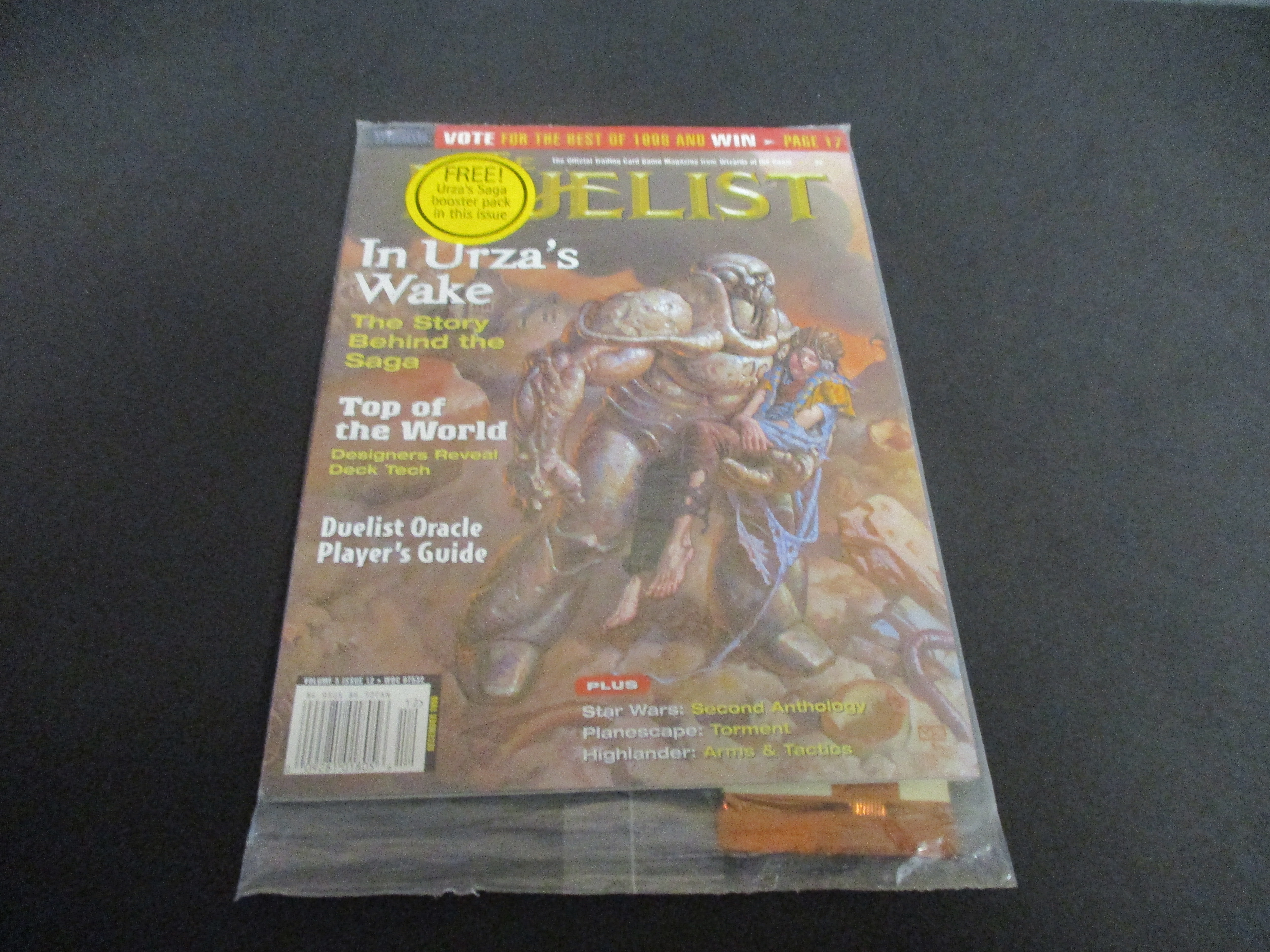 The Duelist Magazine #32 MINT and Sealed