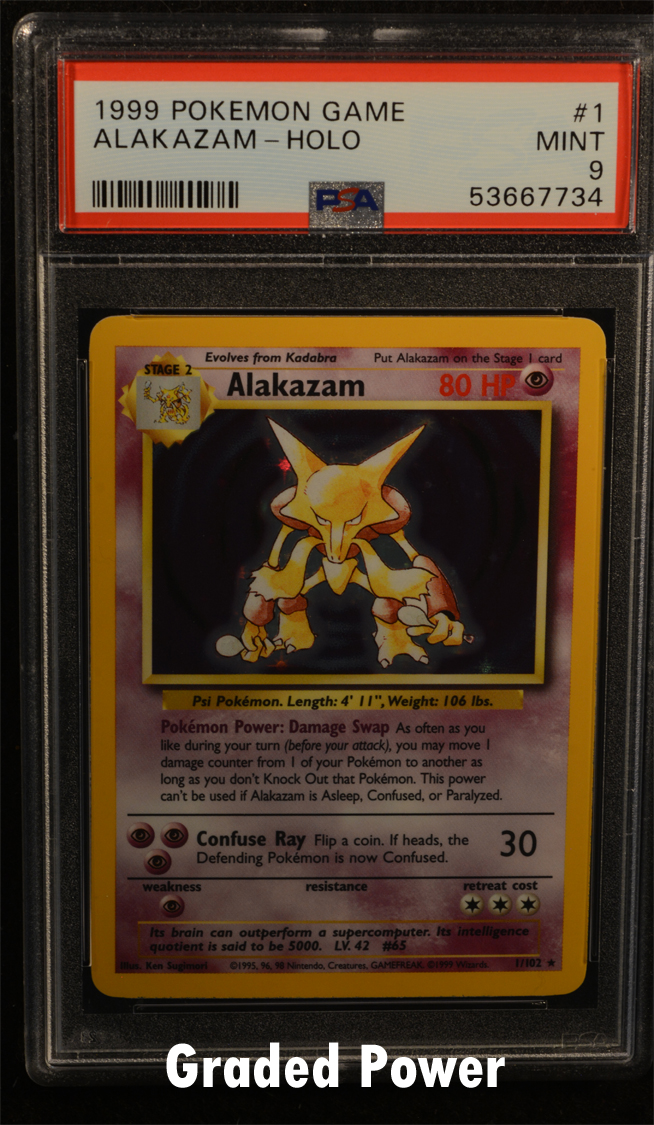 Alakazam PSA newest 9!