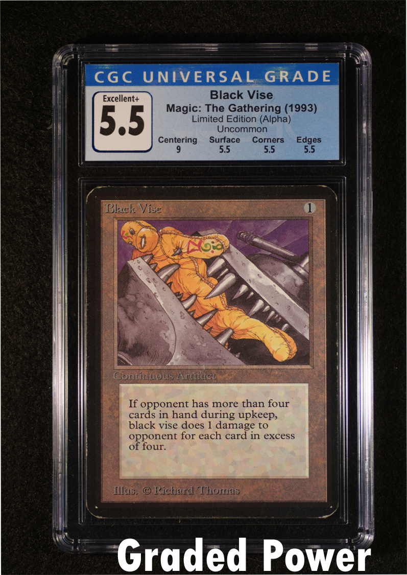 Black Vise CGC 5.5