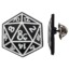 Dungeons and Dragons Dice Lapel Pin