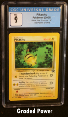 Pikachu Black Star Promo CGC 9 (9092) #27