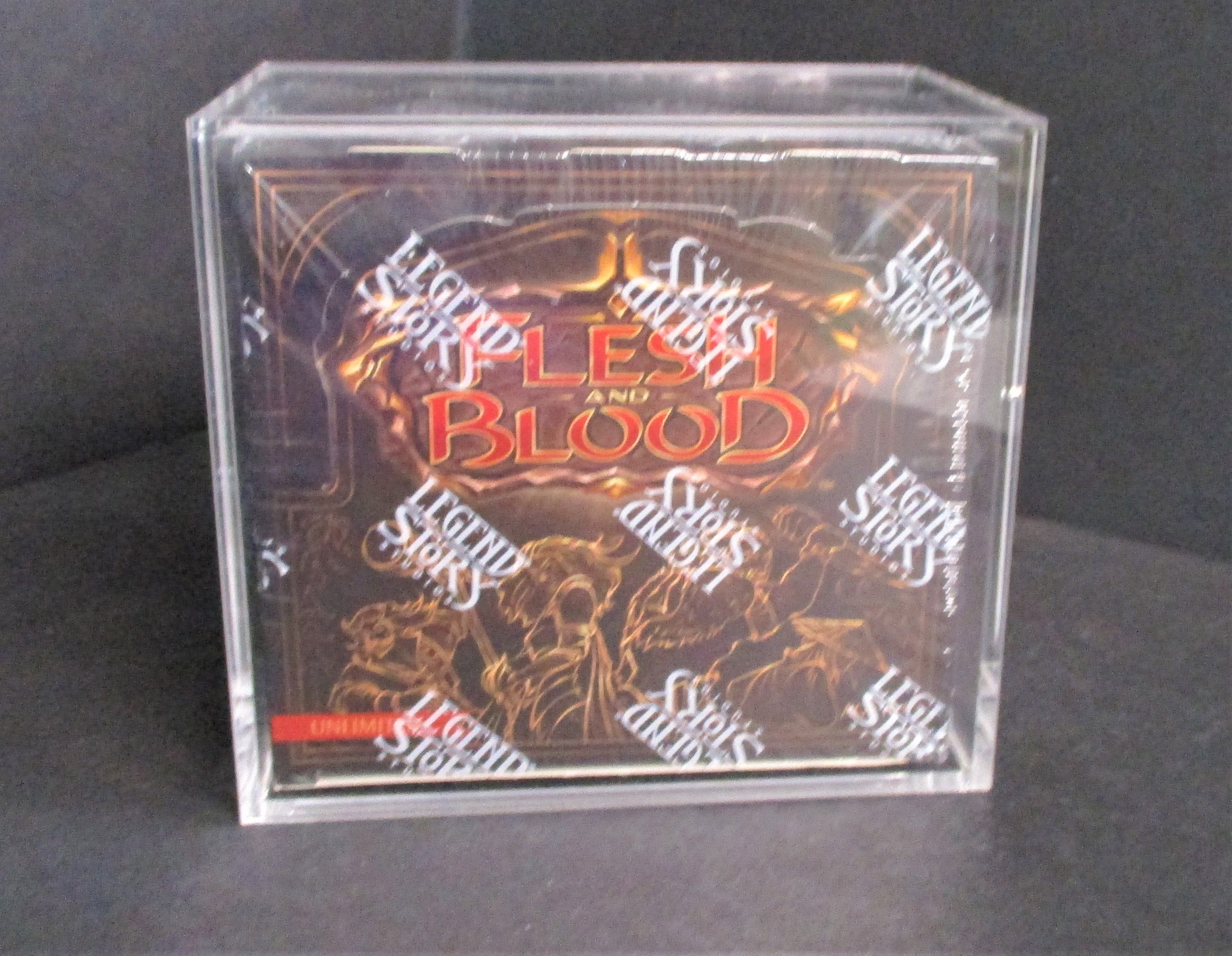 Flesh and Blood Acrylic Booster Box Display (60012)