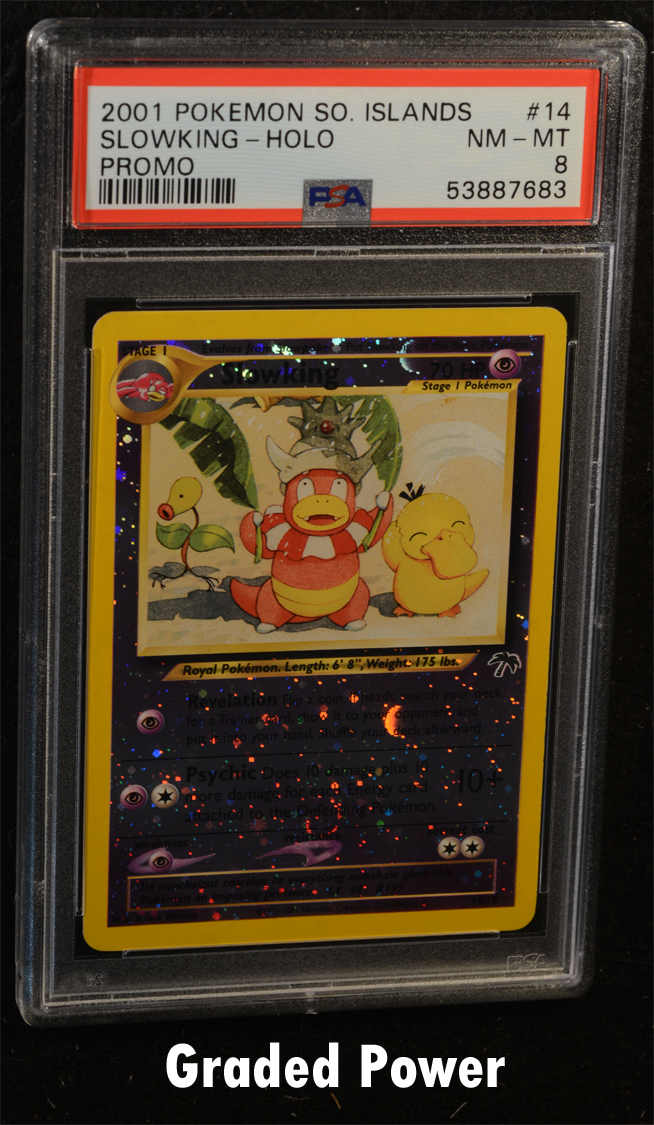 Slowking PSA 8 REVERSE HOLO (7683) 14/18