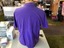Magic The Gathering Purple Employee Polo (L) USED