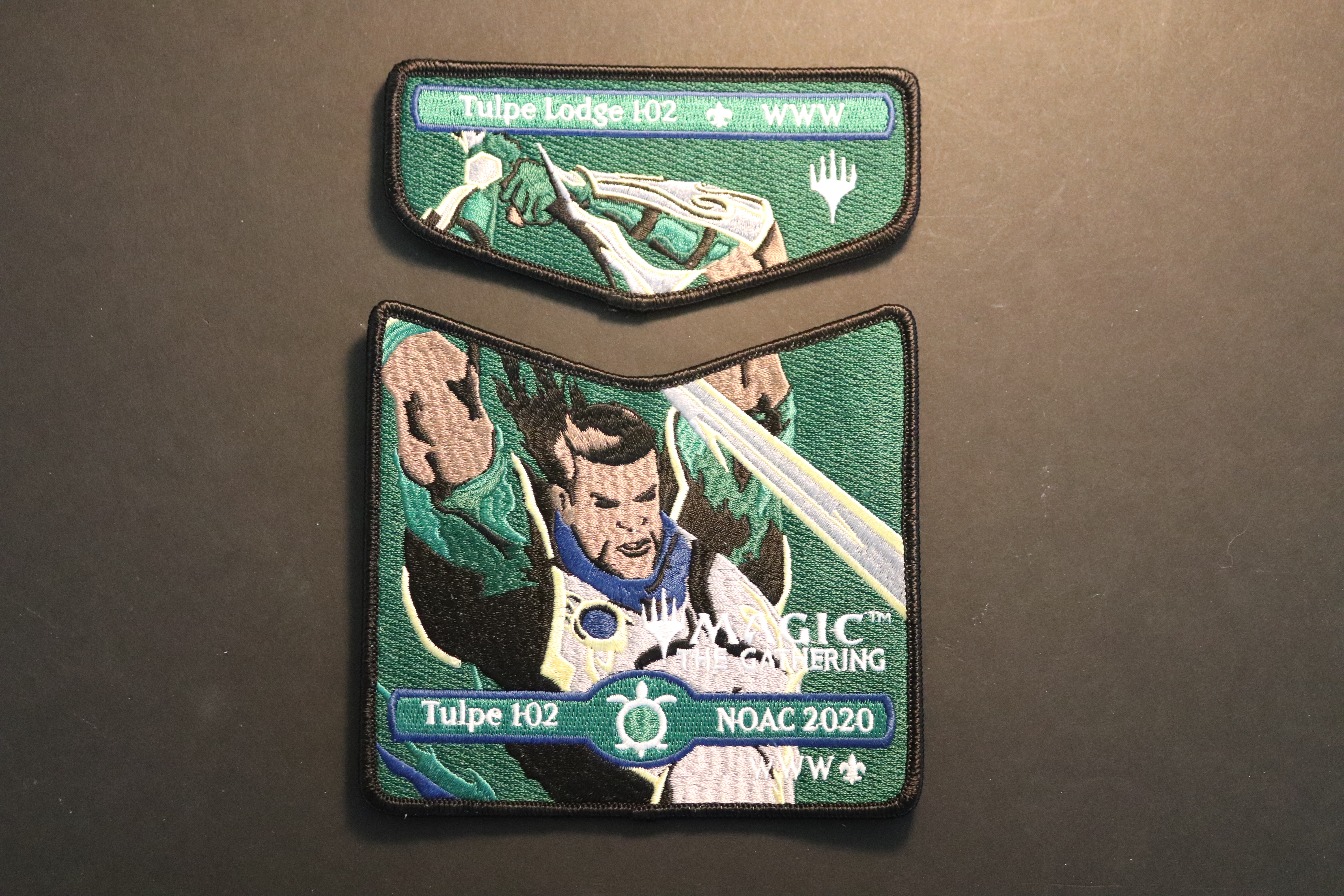 MTG NOAC 2020 Boy Scout OA Tulpe Lodge 102 Patch Set