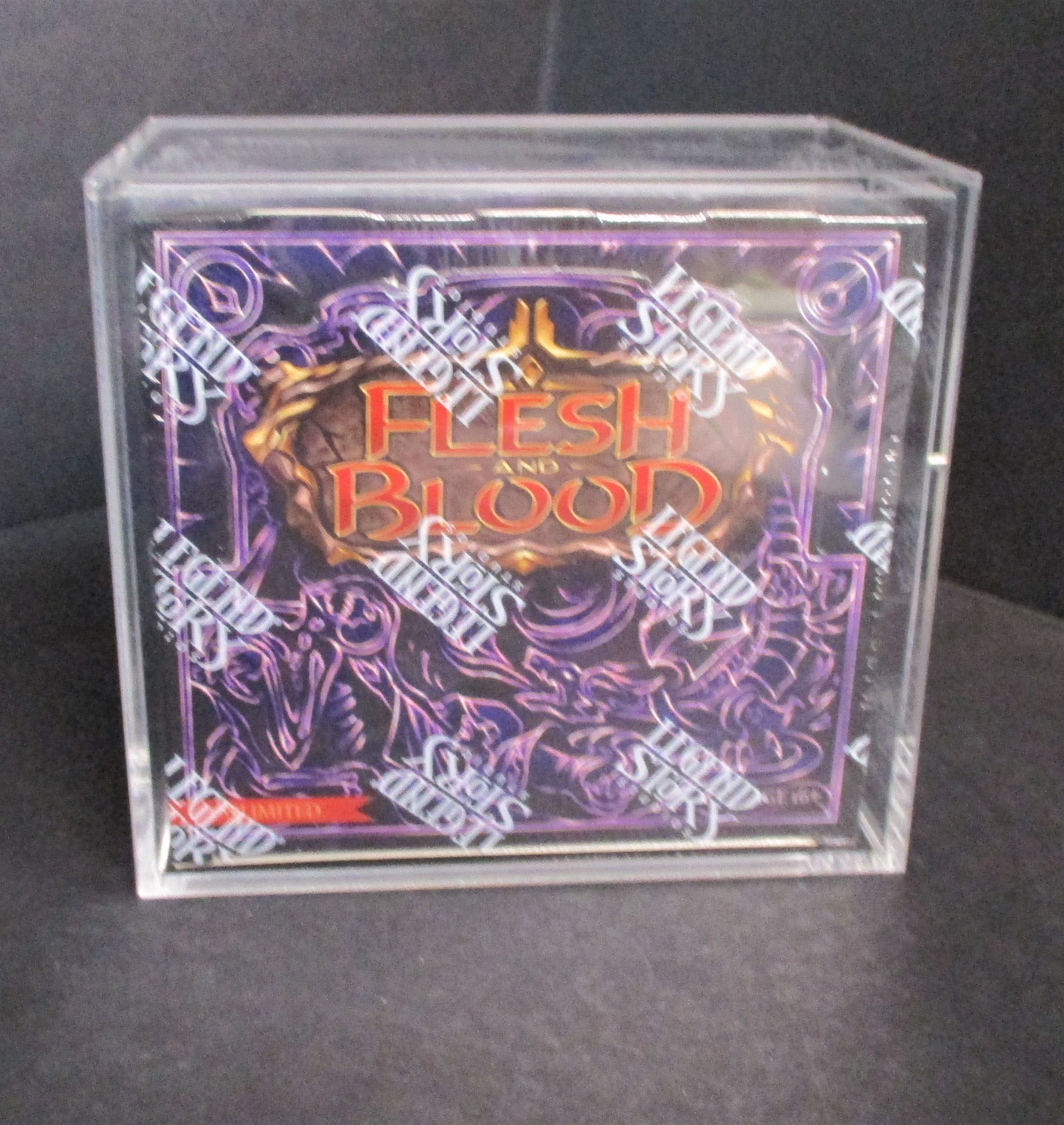 Flesh and Blood Acrylic Booster Box Display (60012)