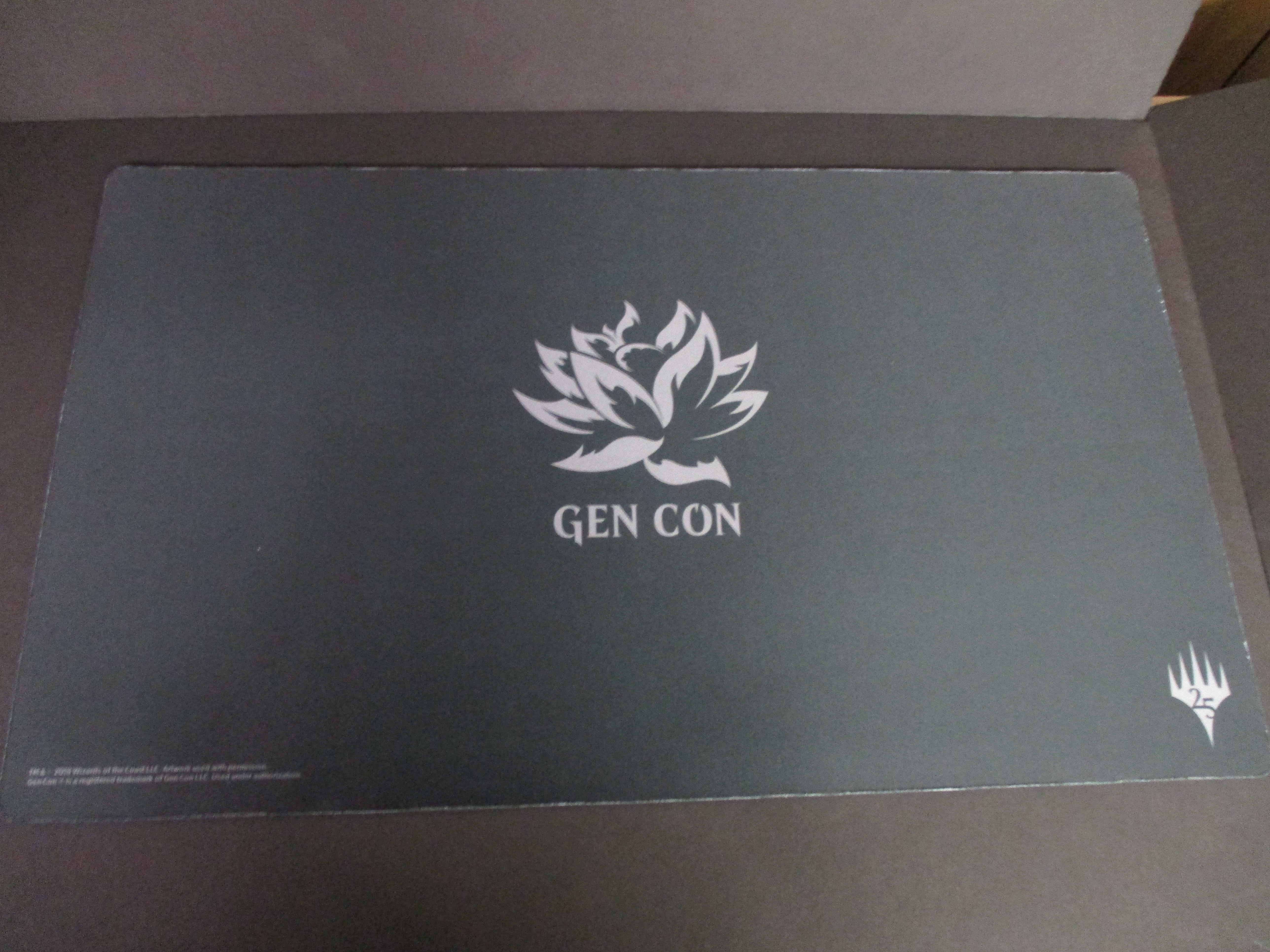 Gen Con 25th Anniversary Black Lotus Playmat NM