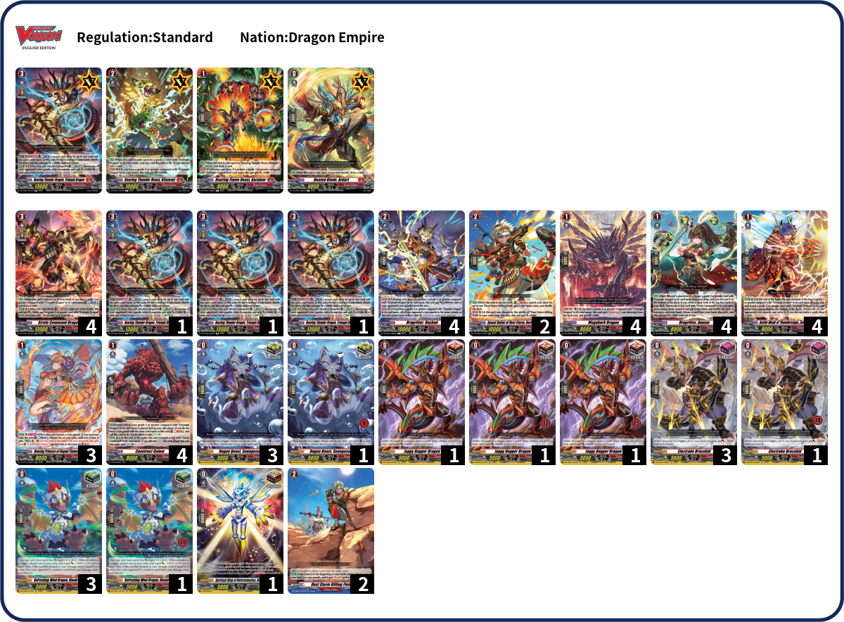 Dragon Empire - Triumph Dragon Deck Dragon Empire - Triumph Dragon Deck