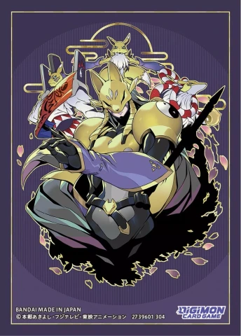 Digimon Card Game Official Sleeves - Sakuyamon (60-Pack) - Bandai Card Sleeves