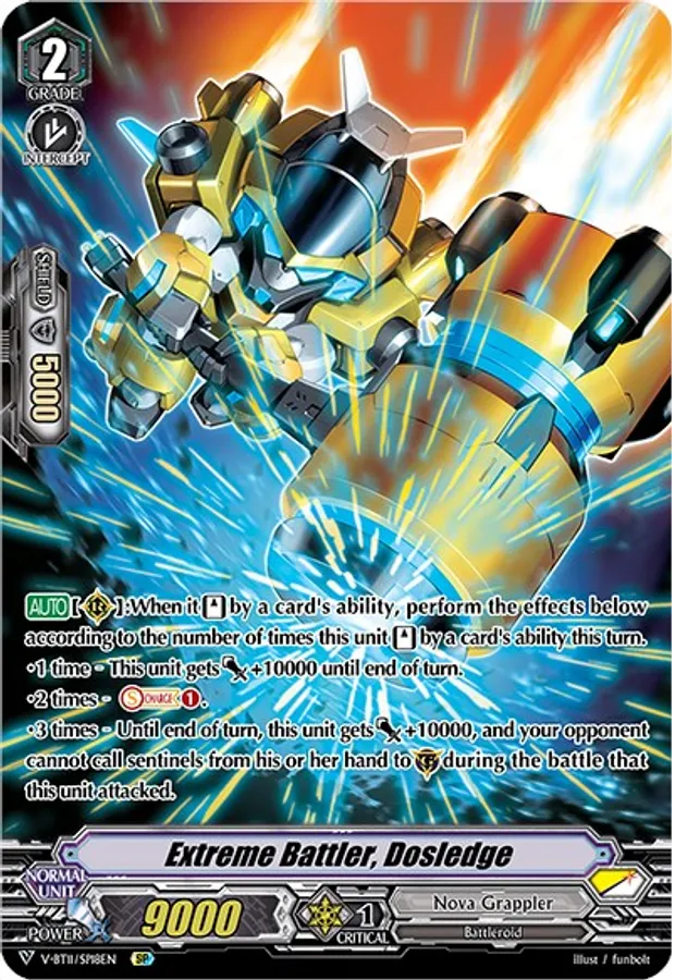 Extreme Battler, Dosledge - V-BT11/SP18EN - SP Extreme Battler, Dosledge - V-BT11/SP18EN - SP