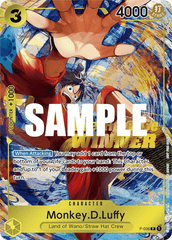 Monkey.D.Luffy - P-036 - P - Foil (Pre-Release Tournament) (Winner)