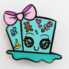 Baby Monster Pin: Gelly Cube