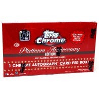 2021 Topps Chrome Platinum Anniversary Baseball Box