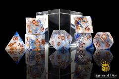 Arctic Breaker - Sharp Edge RPG Dice - 7 Pieces