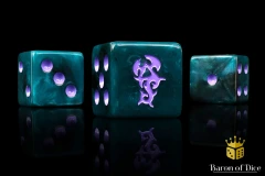Dreaded Ones Dice - Square Corner